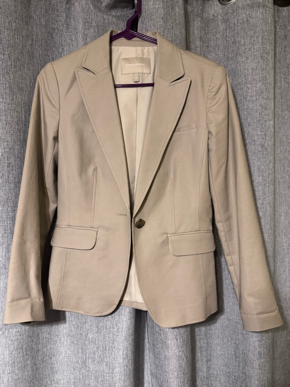 Banana Republic One-Button Blazer